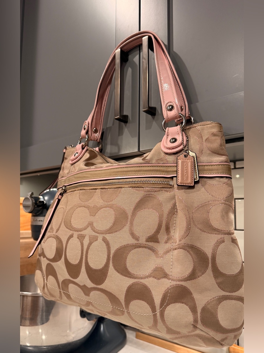 Coach 2011 Poppy Signature Tote Bag - Picture 2 of 9